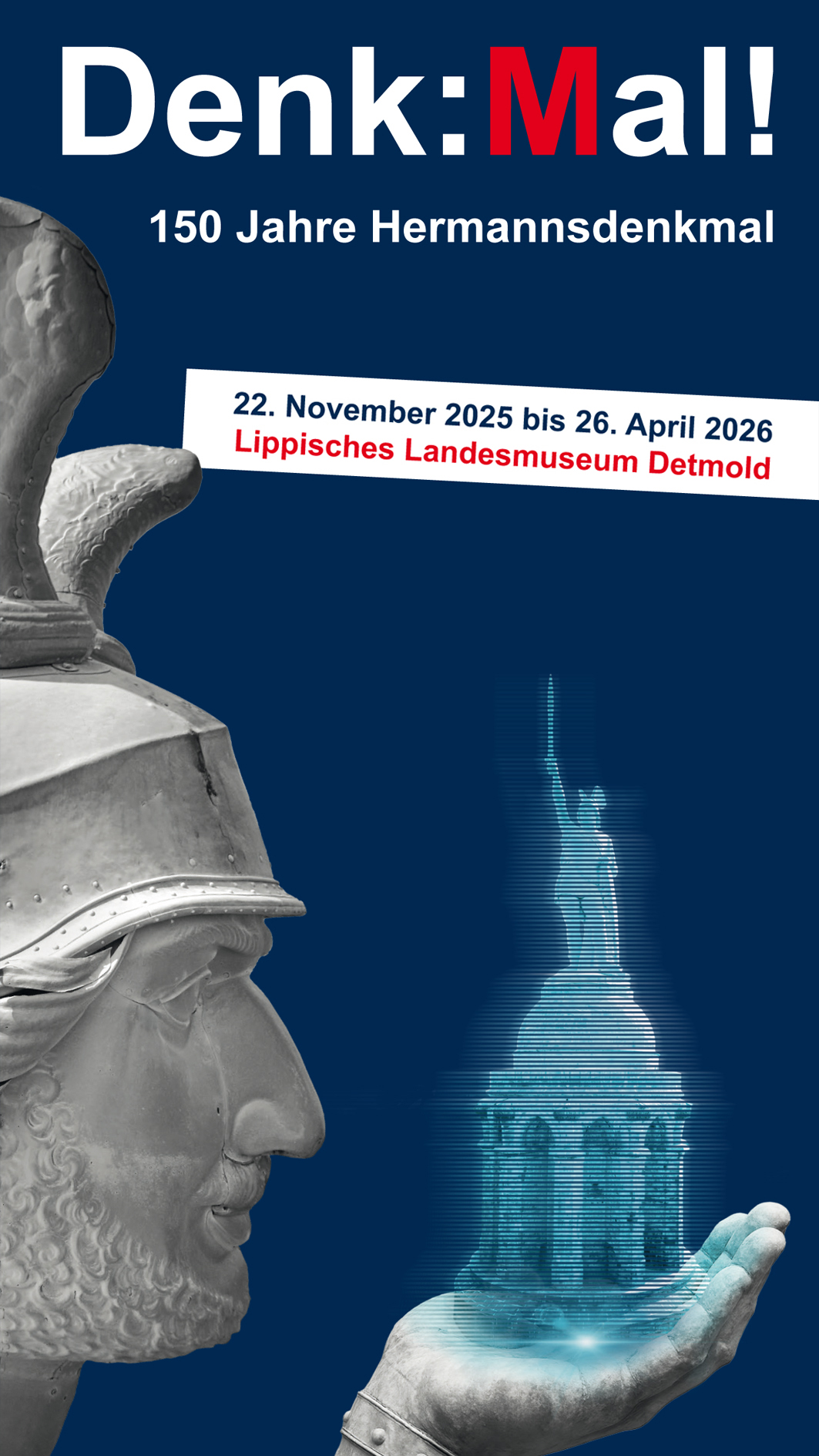 Denk:Mal! 150 Jahre Hermannsdenkmal – Ausstellungsplakat